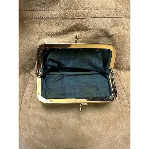 Bonnie Cashin Design Sills & Co Cashin Carry Tote Bag + Matching Suede Top Tan - Picture 7 of 14